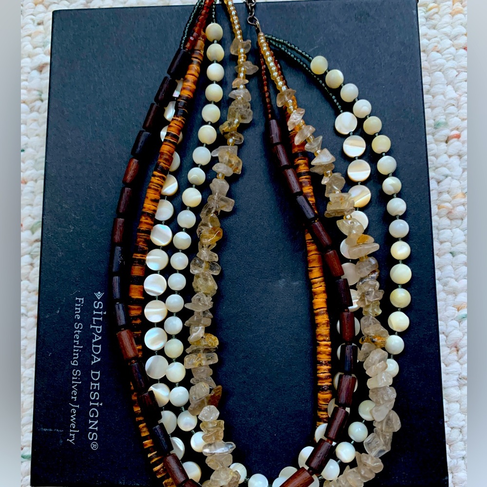 Last Chance Sale!  Silpada multi-strand necklace discontinued